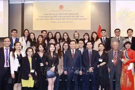 Dirigente legislativo vietnamita se reúne con comunidad de connacionales en Nueva Zelanda