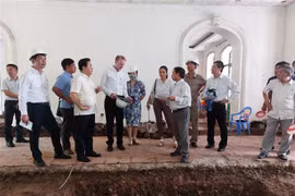 Descubren nuevos vestigios en Ciudadela Imperial de Thang Long en Vietnam