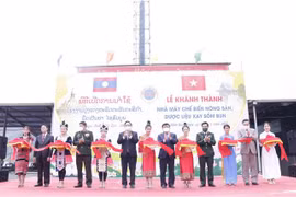 Vietnam financia proyectos de agricultura e infraestructura en provincia laosiana