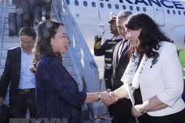 Vicepresidenta vietnamita llega a Túnez para participar en la XVIII Cumbre de la Francofonía