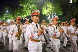 Hanoi acoge Festival musical de la Policía de ASEAN 