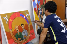 Obras artísticas realzan estrechos nexos entre Vietnam y Laos