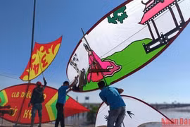 Impresionante Festival Nacional de Cometas en provincia vietnamita de Thai Binh