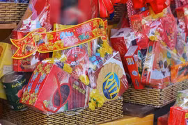 Ciudad Ho Chi Minh: Regalos para el Tet disponibles en supermercados 