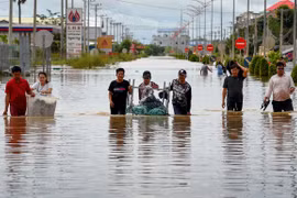Inundaciones en Camboya cobran vida de nueve personas