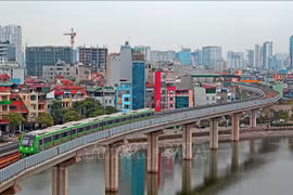 Inauguran tramo elevado Cat Linh-Ha Dong de proyecto ferrocarril urbano de Hanoi