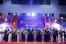 En desarrollo en Vientiane Feria comercial Vietnam – Laos