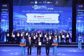 Corporación de Electricidad de Vietnam honrada con premio de transformación digital
