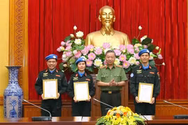 Tres policías vietnamitas se incorporarán a misión de ONU en Sudán del Sur