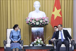 Oficinas presidenciales de Vietnam y Laos fortalecen lazos