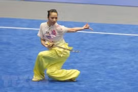 Wushuista vietnamita gana oro en Juegos Mundiales