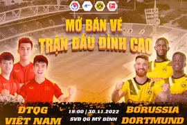 Empiezan a vender boletos para partido de fútbol entre Vietnam y club alemán Borussia Dortmund