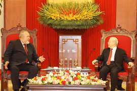 Máximo dirigente partidista de Vietnam reafirma solidaridad invariable con Cuba