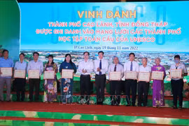 Honran a Dong Thap, ciudad mundial del aprendizaje de la UNESCO