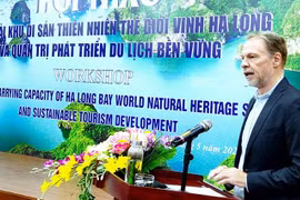 Provincia de Quang Ninh explota de forma sostenible la bahía de Ha Long