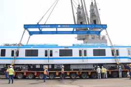 Llegarán este mes trenes restantes de línea 1 de metro urbano de Ciudad Ho Chi Minh