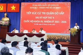 Presidente vietnamita se reúne con votantes de Ciudad Ho Chi Minh