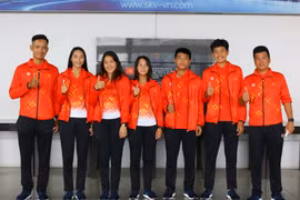 Selecciones juveniles vietnamitas participan en ronda eliminatoria de Copa Davis 2022