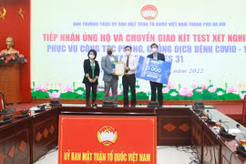 Empresa vietnamita dona 11 mil kits de prueba del COVID-19 para SEA Games 31 