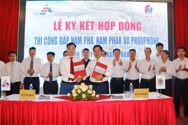 Entablan empresas vietnamitas lazos para construcción de obra hidroeléctrica en Laos