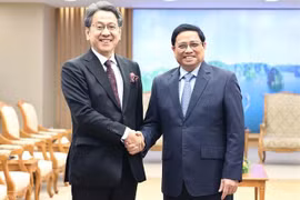 Premier vietnamita recibe al presidente del Consejo Administrativo de JBIC 