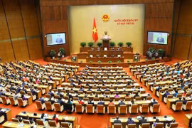 Inauguran tercer período de sesiones de Asamblea Nacional de Vietnam 