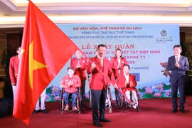 Realizan acto de despedida a atletas vietnamitas participantes en Juegos Paralímpicos de ASEAN