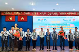 Jóvenes de Ciudad Ho Chi Minh participan en actividades voluntarias en Laos