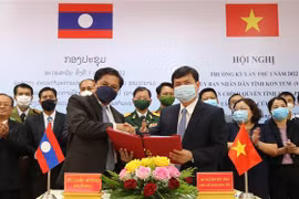 Provincias vietnamita y laosiana buscan cooperar en prevención y control de desastres naturales