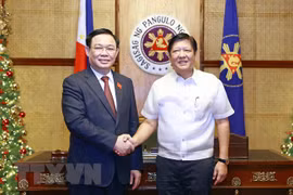 Presidente parlamentario vietnamita resalta el fomento de asociación estratégica con Filipinas
