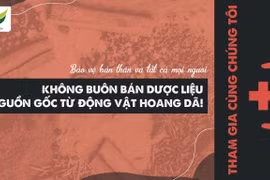 Vietnam elimina prescripción de medicamentos derivados de animales salvajes