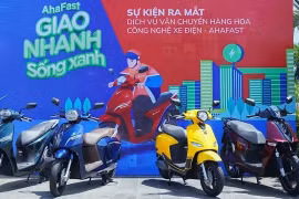Vietnam lanza servicio de carga en plataforma tecnológica con motos eléctricas 