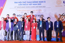 SEA Games 31: Equipo de ajedrez vietnamita lidera con siete medallas de oro