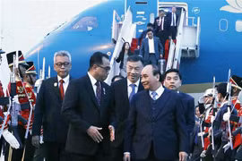 Presidente vietnamita llega a Yakarta para visita estatal a Indonesia