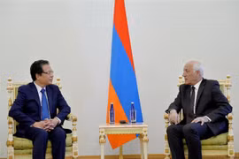 Intensifican lazos tradicionales Armenia deseo de intensificar lazos con Vietnam