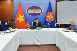 Vietnam participa en Reunión virtual de Altos Funcionarios del Foro Regional de la ASEAN