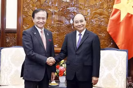 Presidente de Vietnam recibe a gobernador de prefectura japonesa de Kanagawa