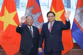 Premier vietnamita se reúne con presidente de Asamblea Nacional de Camboya