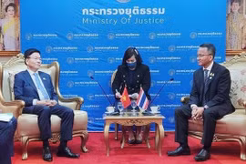 Ministerios de Justicia de Vietnam y Tailandia mejoran eficiencia de cooperación