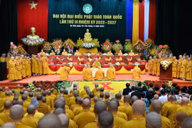Venerable Thich Tri Quang elegido como patriarca supremo del Consejo del Patrocinio de VBS 