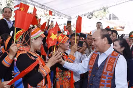 Presidente vietnamita asiste al Festival de Gran Unidad Nacional