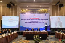 Debaten en Vietnam borrador de Estrategia Nacional de Cambio Climático hasta 2050