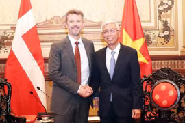 Dirigente de Ciudad Ho Chi Minh recibe al príncipe heredero de Dinamarca