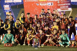 Vietnam, campeón de Torneo Internacional de fútbol Sub-19
