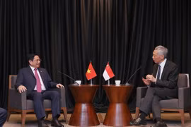 Primer ministro de Vietnam se reúne con su homólogo singapurense