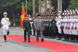 Ministro de Defensa de Indonesia visita Vietnam 