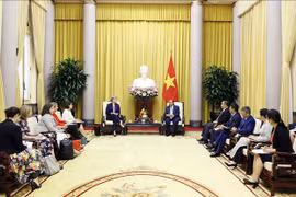 Presidente de Vietnam recibe a ministra de Asuntos Exteriores de Australia