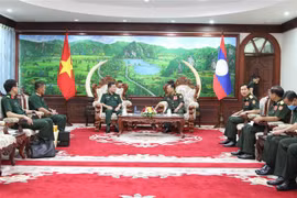 Vietnam y Laos fortalecen cooperación en campo de defensa 