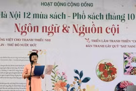 Efectúan en Hanoi actividades comunitarias de libros