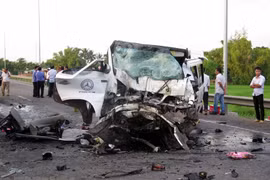 Accidente en carretera deja ocho muertos en Filipinas